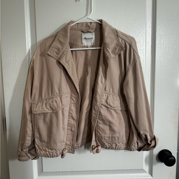 Light pink Madewell jacket - Picture 1 of 3